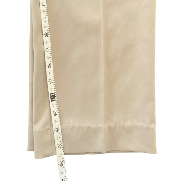 PGA Tour Active Golf Flat Front Chino Khaki Pants Size 34X32 Business Casual - Picture 9 of 9